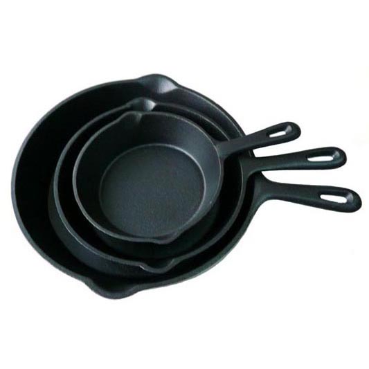 Cast Iron Frying Pan Set SR-770